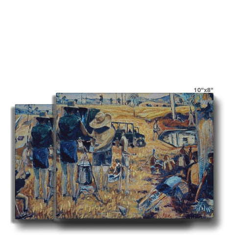 QUEENSLAND GANGERS Canvas