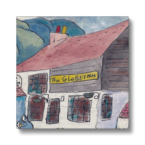 THE GLOBE INN - LEIGHTON BUZZARD Canvas