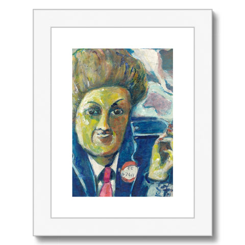 THE CONDUCTRESS Framed & Mounted Print