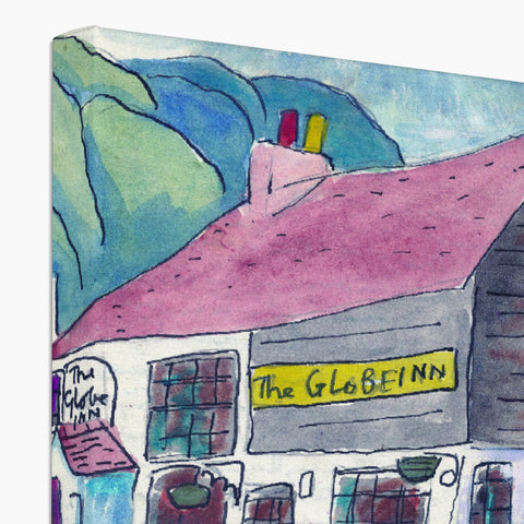 THE GLOBE INN - LEIGHTON BUZZARD Canvas