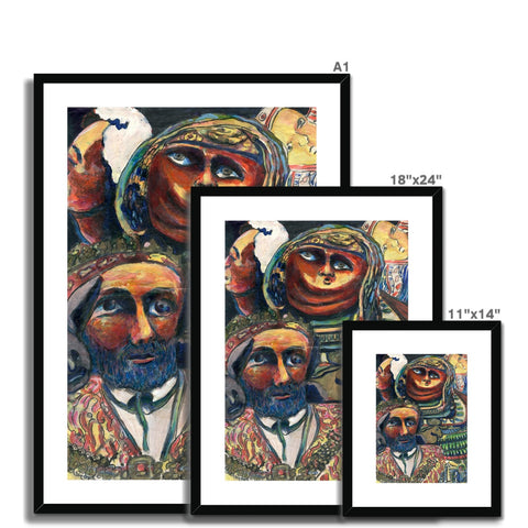 PHARAOHS AND KINGS Framed & Mounted Print