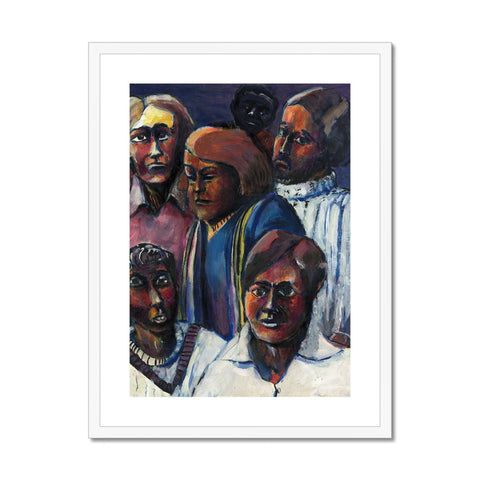 STUDENTS OF OXFORD Framed & Mounted Print