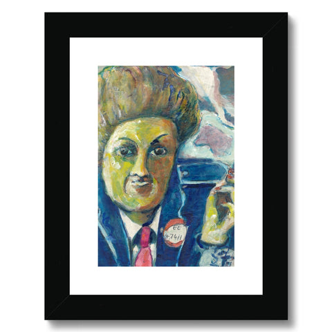THE CONDUCTRESS Framed & Mounted Print