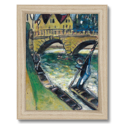 MAGDALEN BRIDGE, OXFORD Framed Print