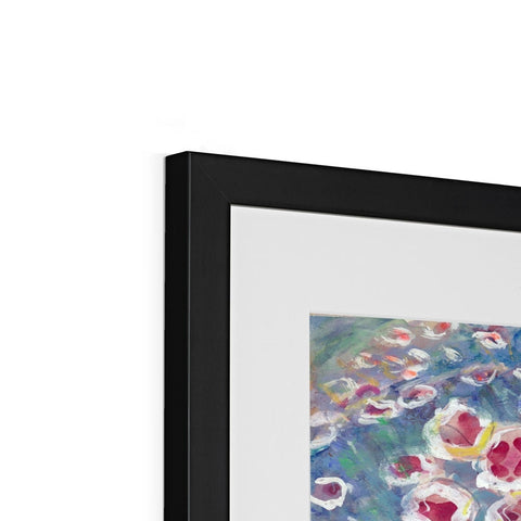 WILD ROSES Framed & Mounted Print