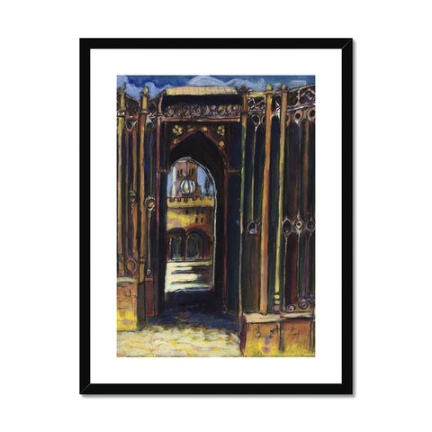 AN OXFORD UNIVERSITY Framed & Mounted Print