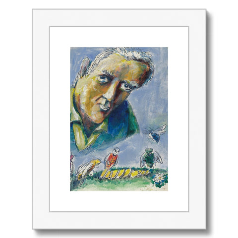 FATHER WATCHES OVER Framed & Mounted Print