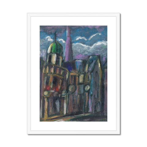 OXFORD HIGH STREET 1979 Framed & Mounted Print