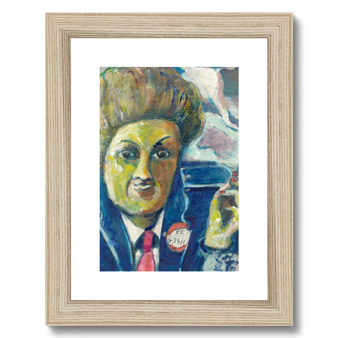 THE CONDUCTRESS Framed & Mounted Print